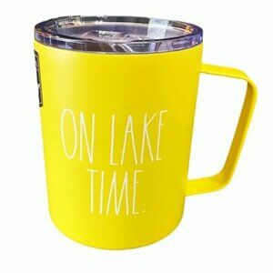 Rae Dunn On Lake Time Mug - 12 oz